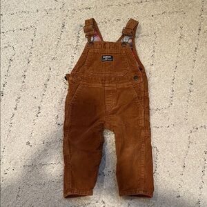 OshKosh B'gosh Kids Brown Corduroy Overalls